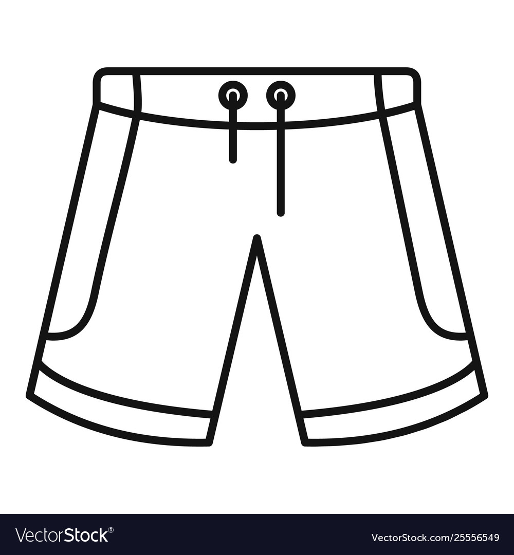 Плоскостное изображение шорты