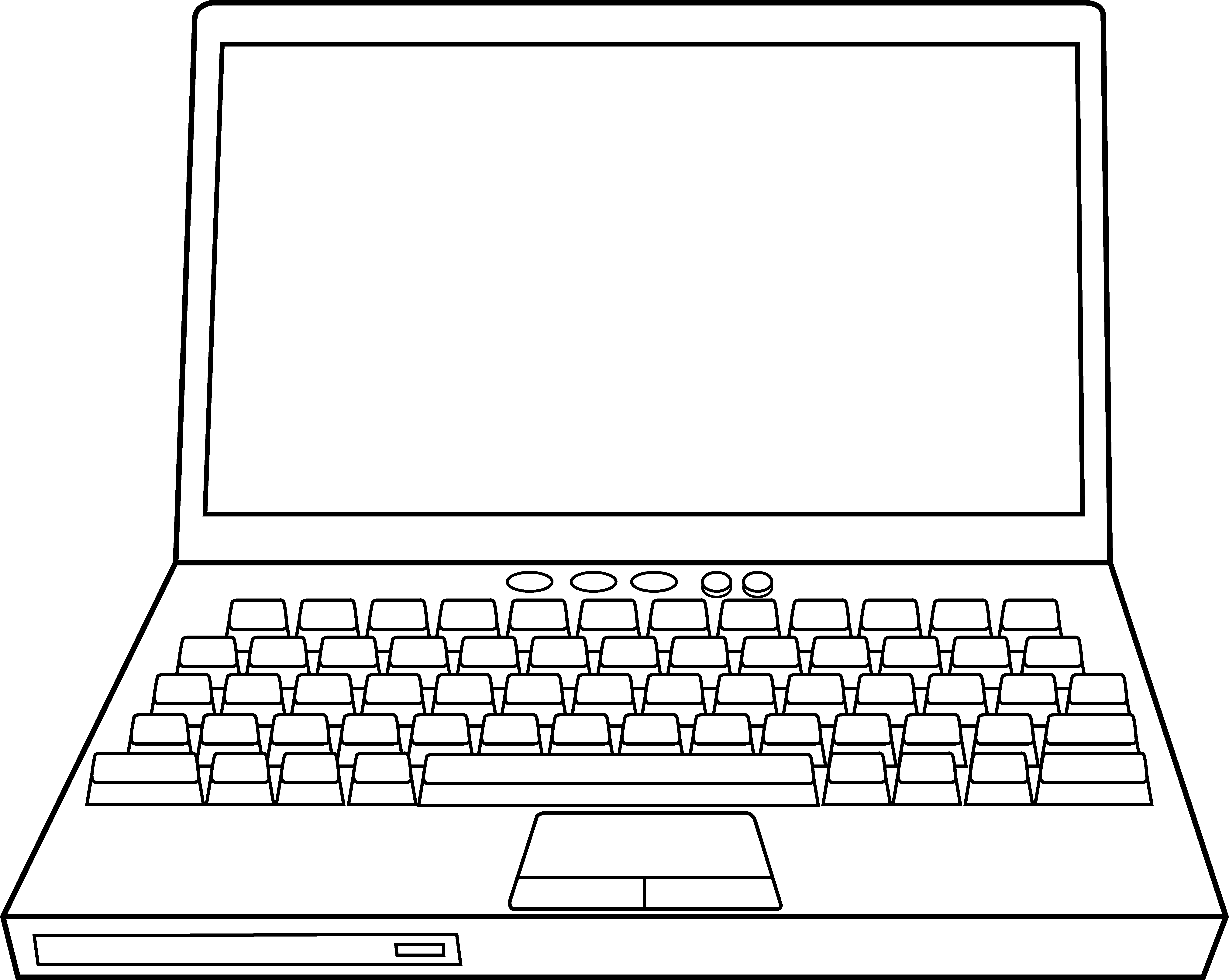 Печатать кроме. Рисунок ноутбук сбоку схематически. Раскраска ноутбук. Компьютер для раскрашивания. Компьютер раскраска для детей.