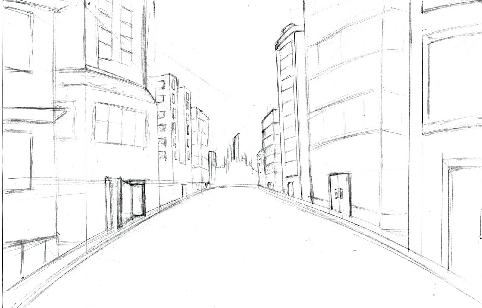 Легкие рисунки улицы. Городской пейзаж карандашом. Улица рисунок карандашом. Рисунки городов карандашом для срисовки. Городской пейзаж рисунок карандашом.