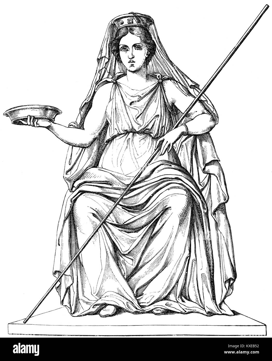 Персефона богиня древней Греции