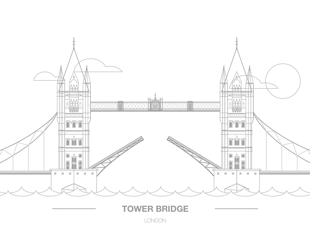 Схема Тауэрского моста