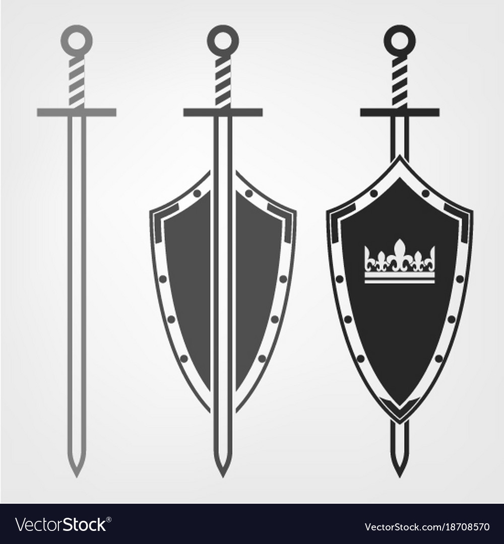 Щит и меч Графика