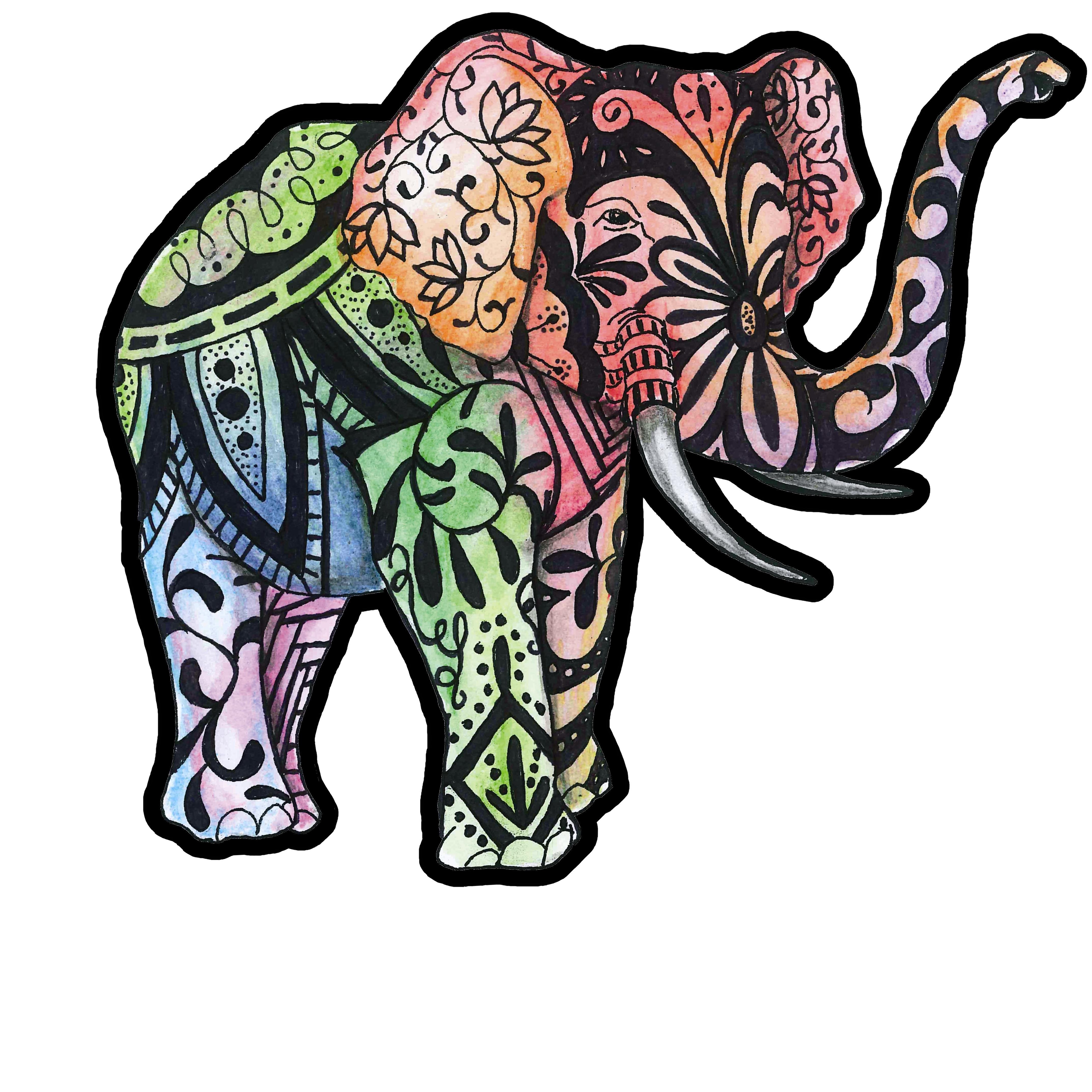 Символ слона значение. Индийский слон. Символ Индии слон. Стилизованные слоны. Индийские рисунки.