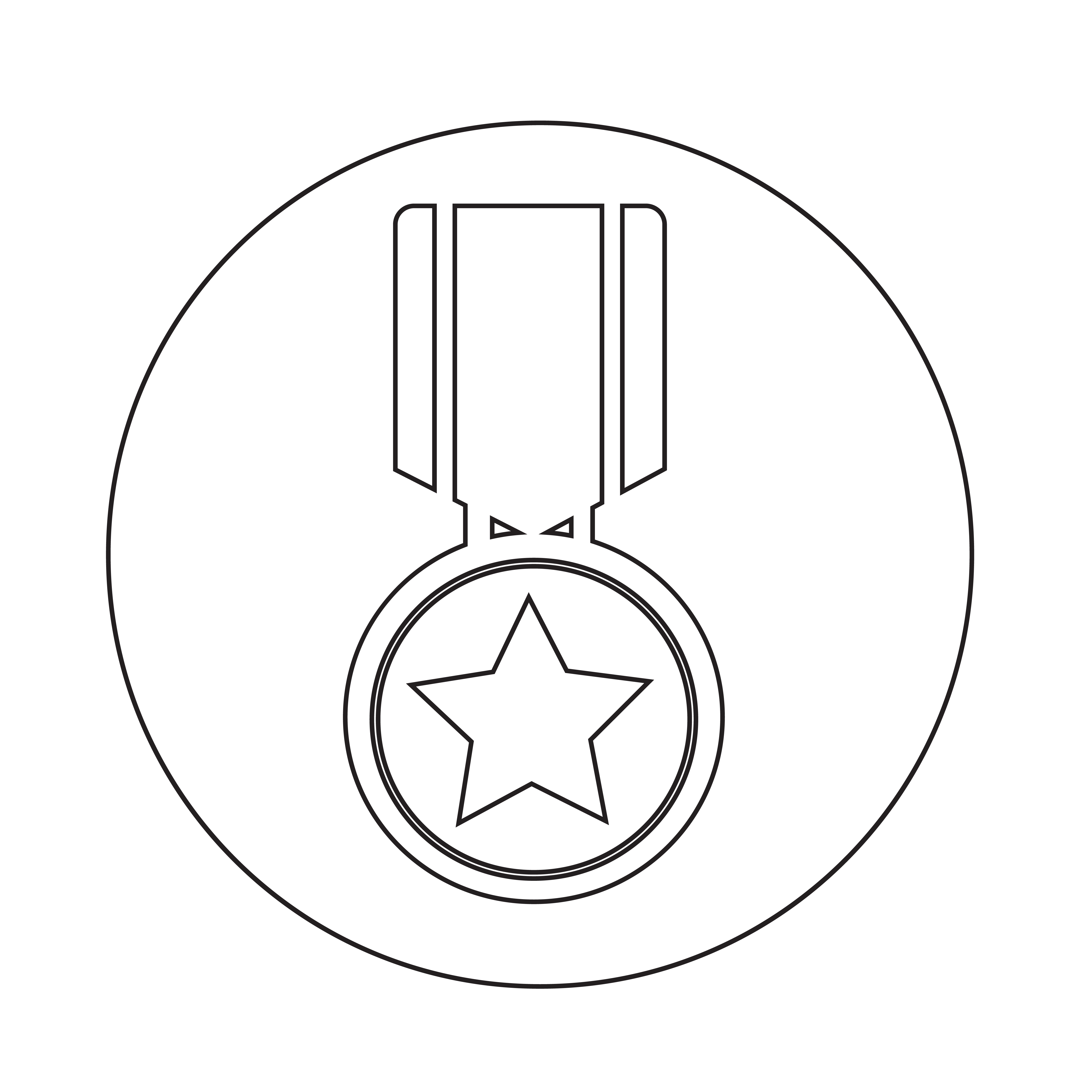 Раскраски Медаль для детей (37 шт.) - скачать или распечатать бесплатно #