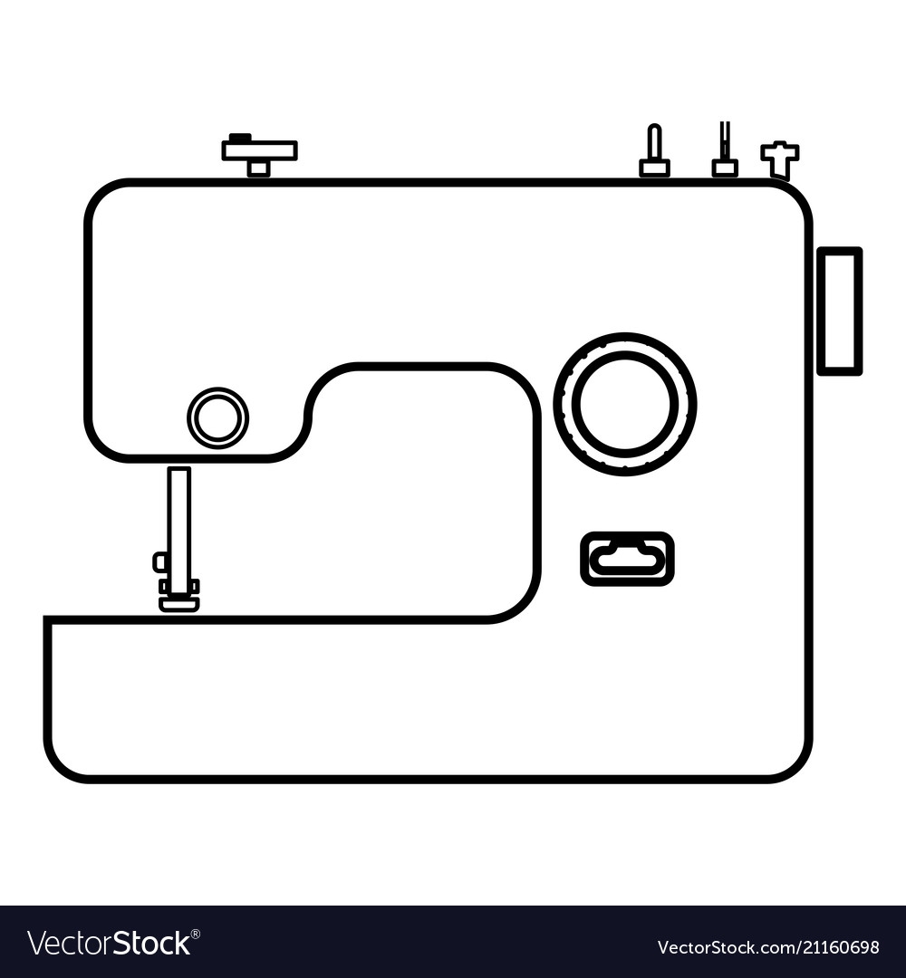 Швейная машина рисунок для детей