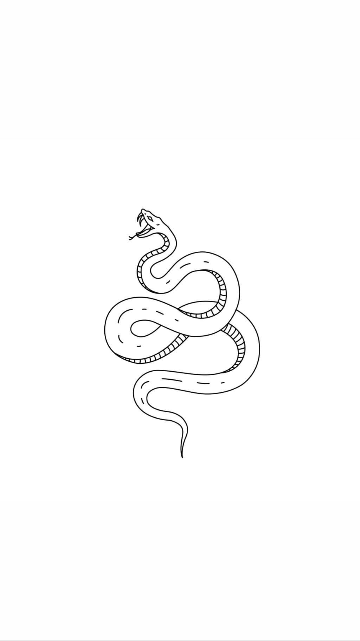 Тату эскиз змея Изображения – скачать бесплатно на Freepik