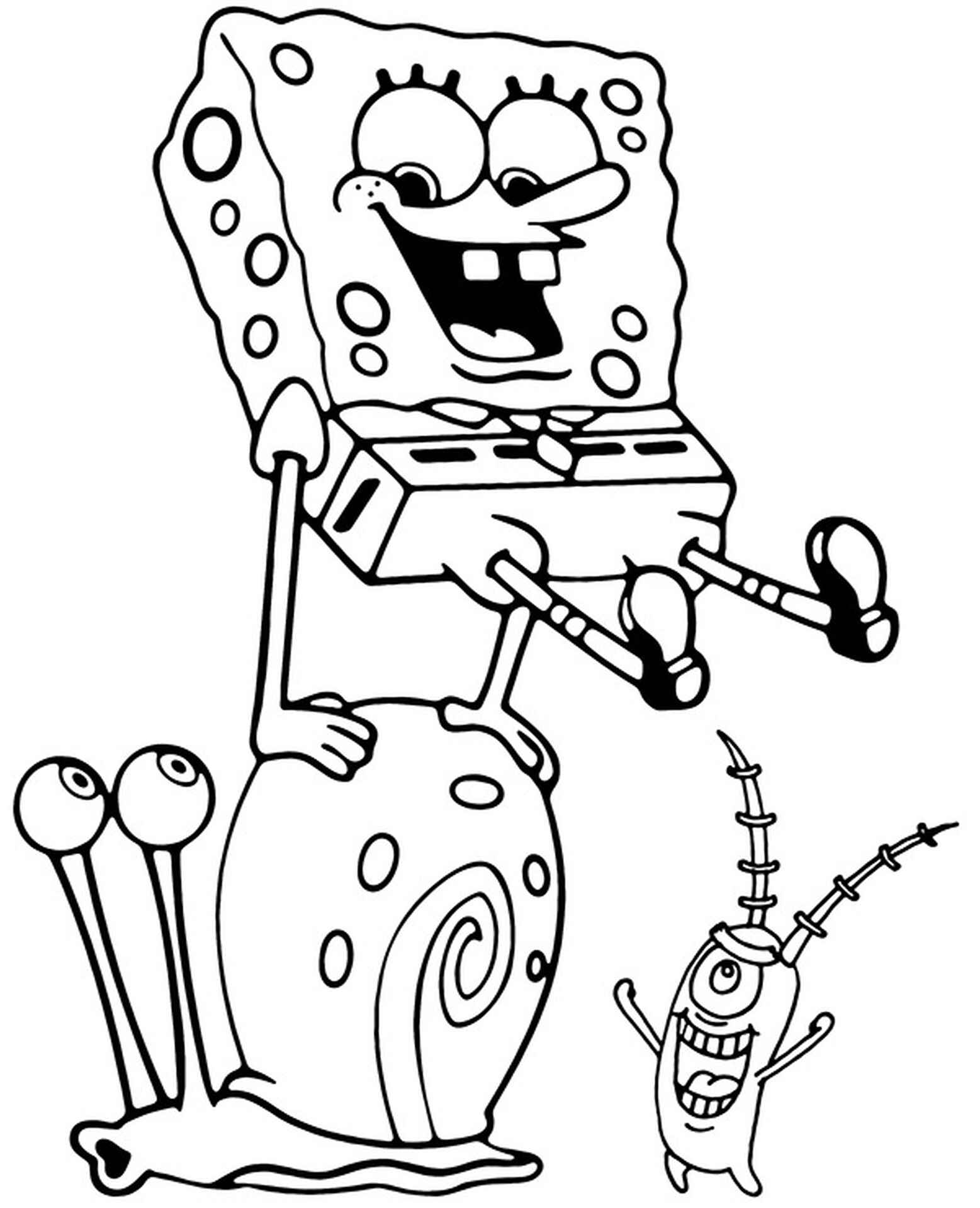 Как нарисовать планктона из Спанч Боба поэтапно