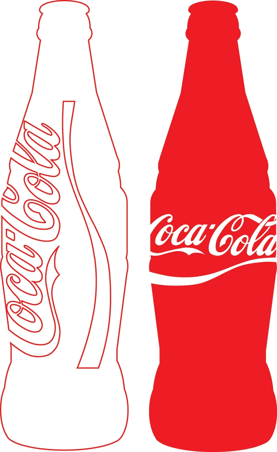 Кока кола карандашом
