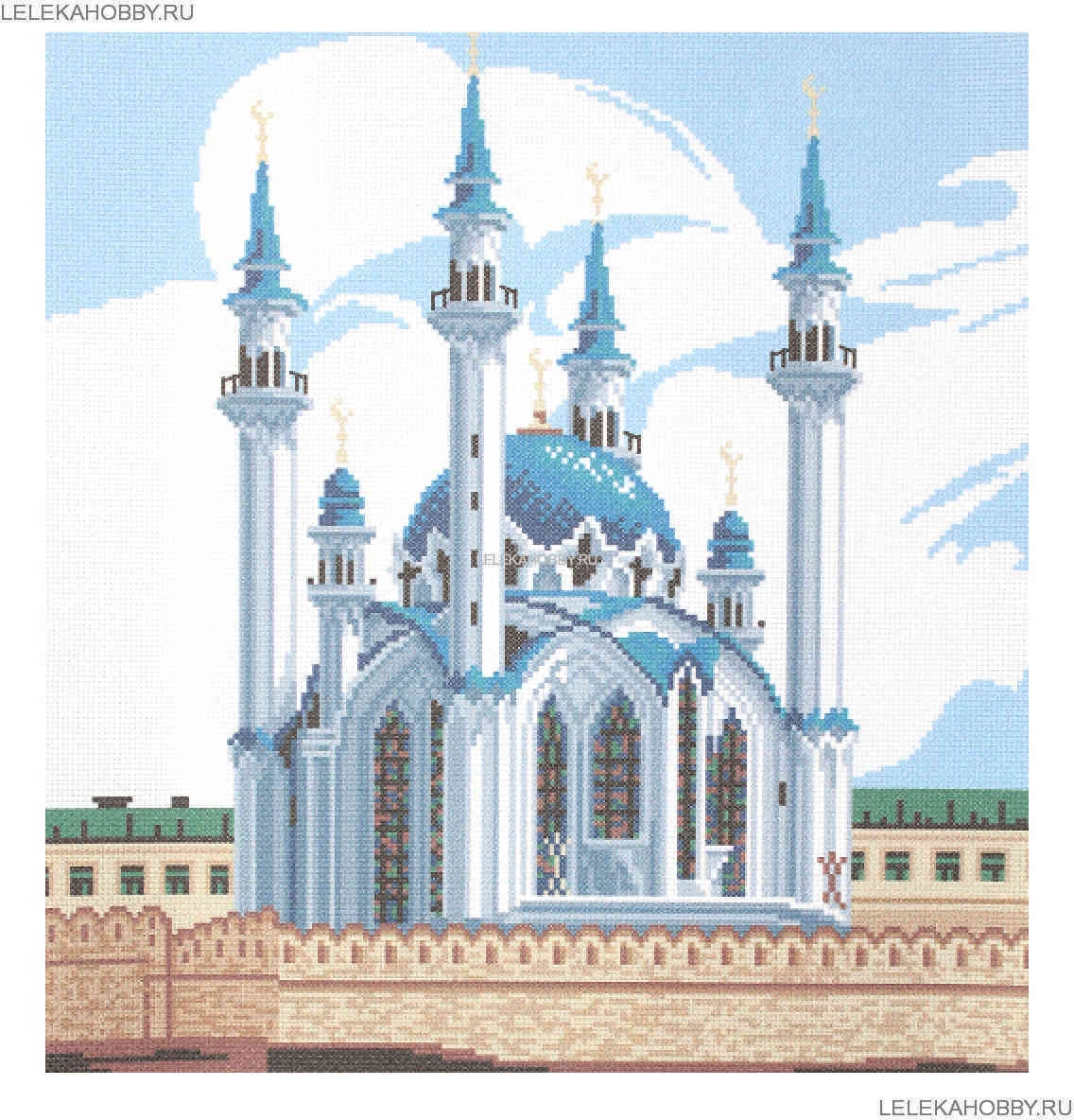 Мечеть кул-Шариф в Казани рисунок