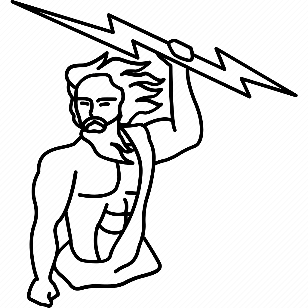 Рисунок зевса карандашом - 57 фото