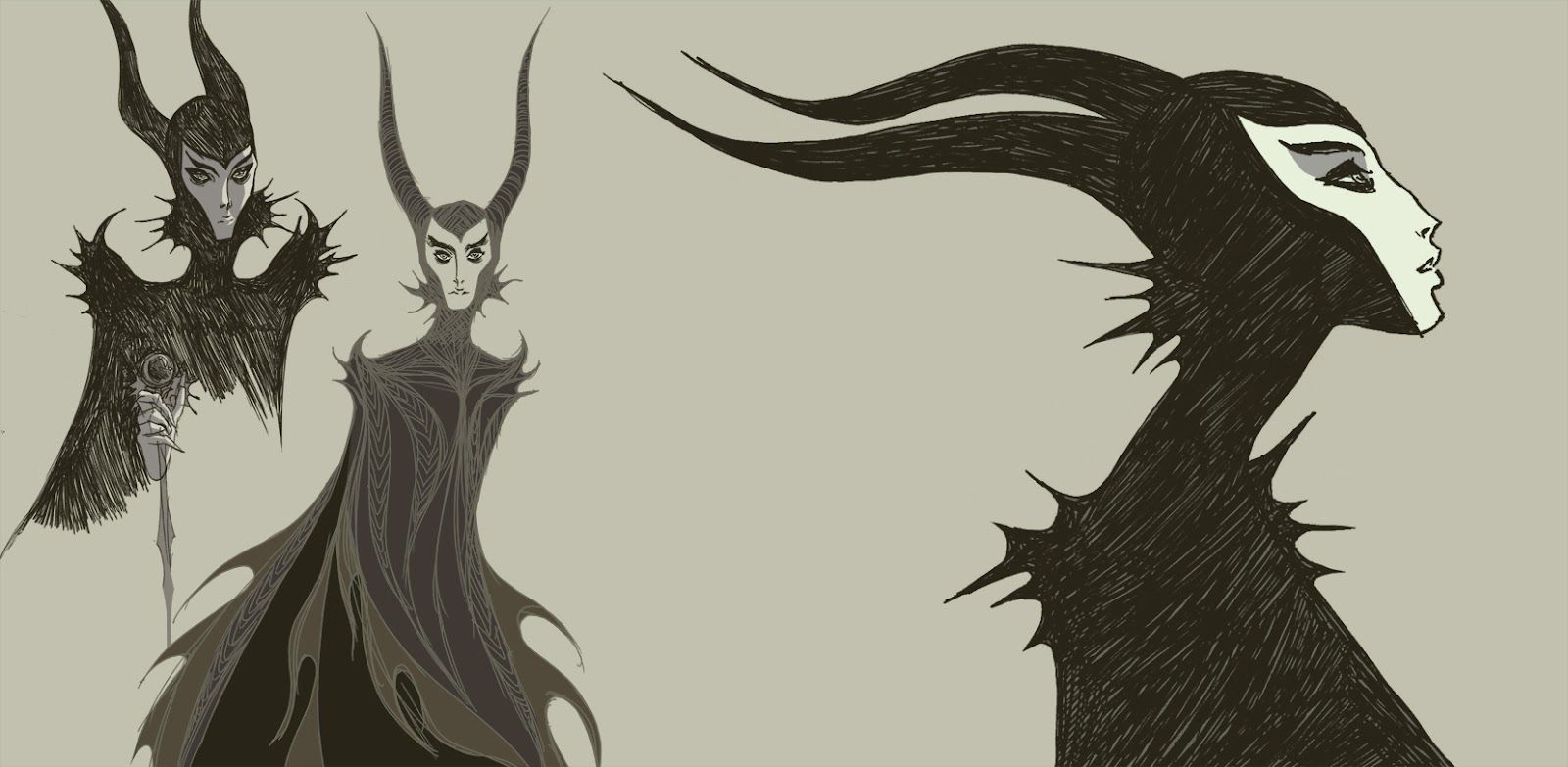 Maleficent темные эльфы Art