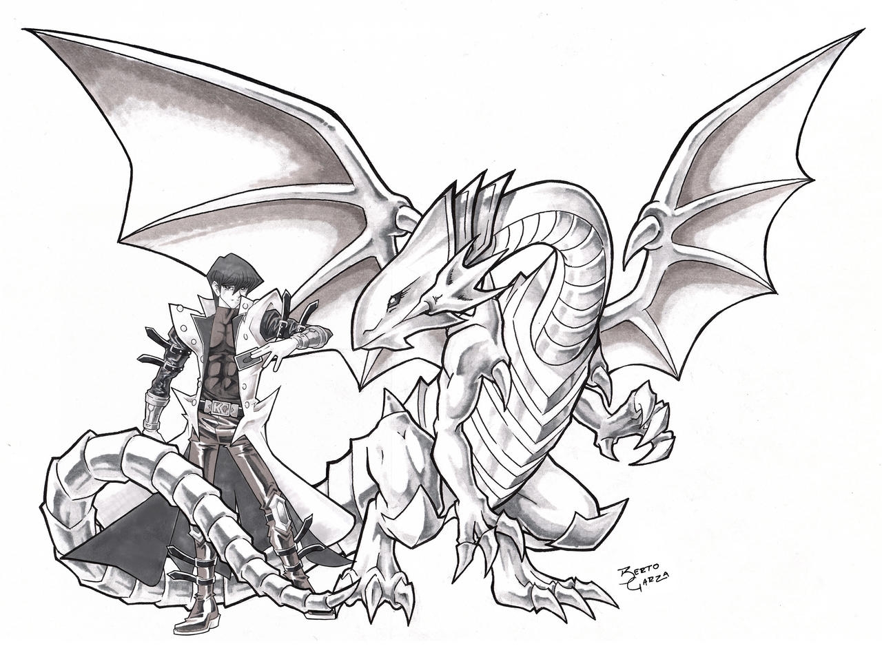 Рисунки аниме драконов
