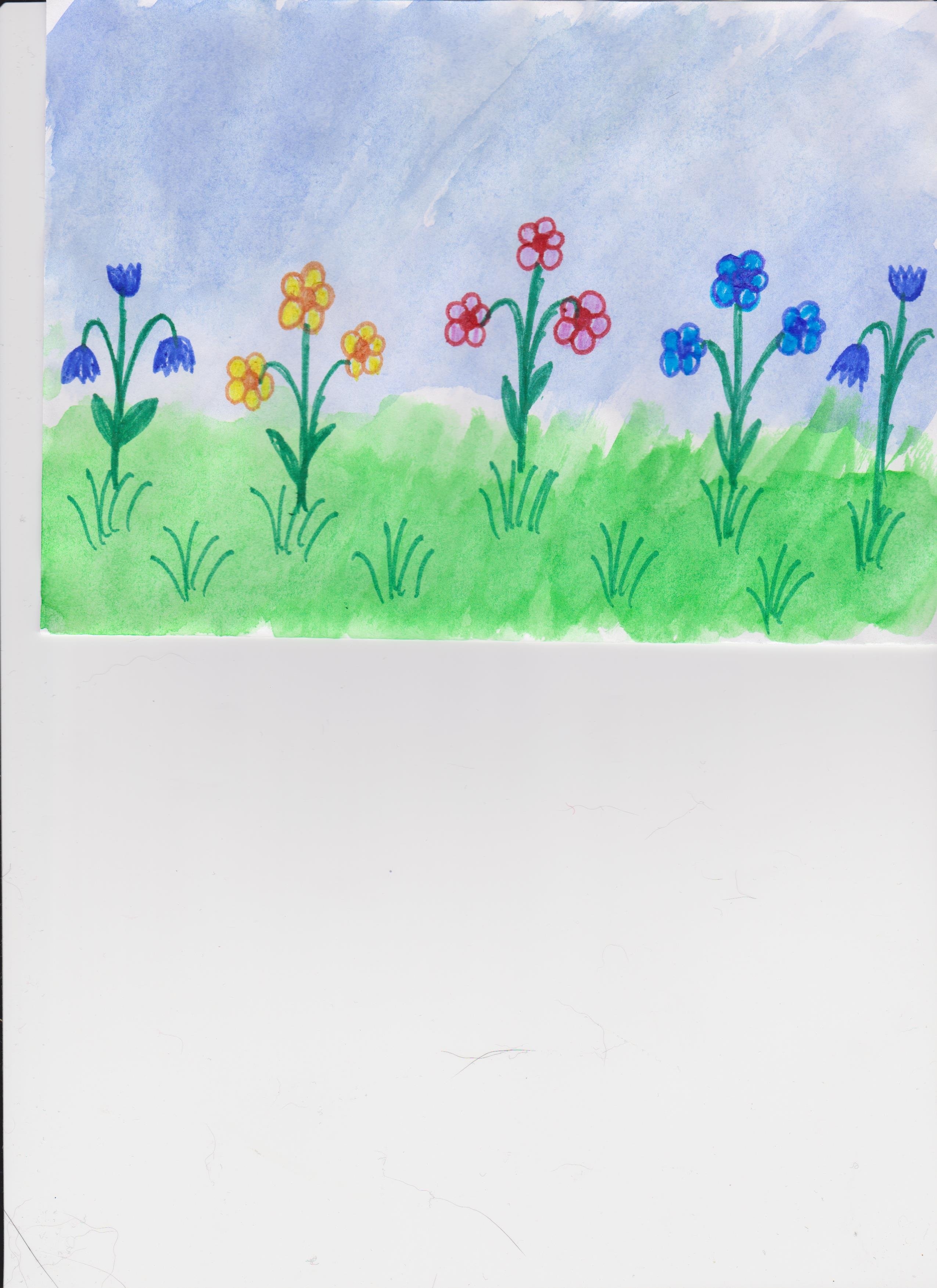 Нарисовать рисунок на лугу. Нарисовать луг. Рисование цветы на лугу. Рисование с детьми луг. Рисование луг в старшей группе.