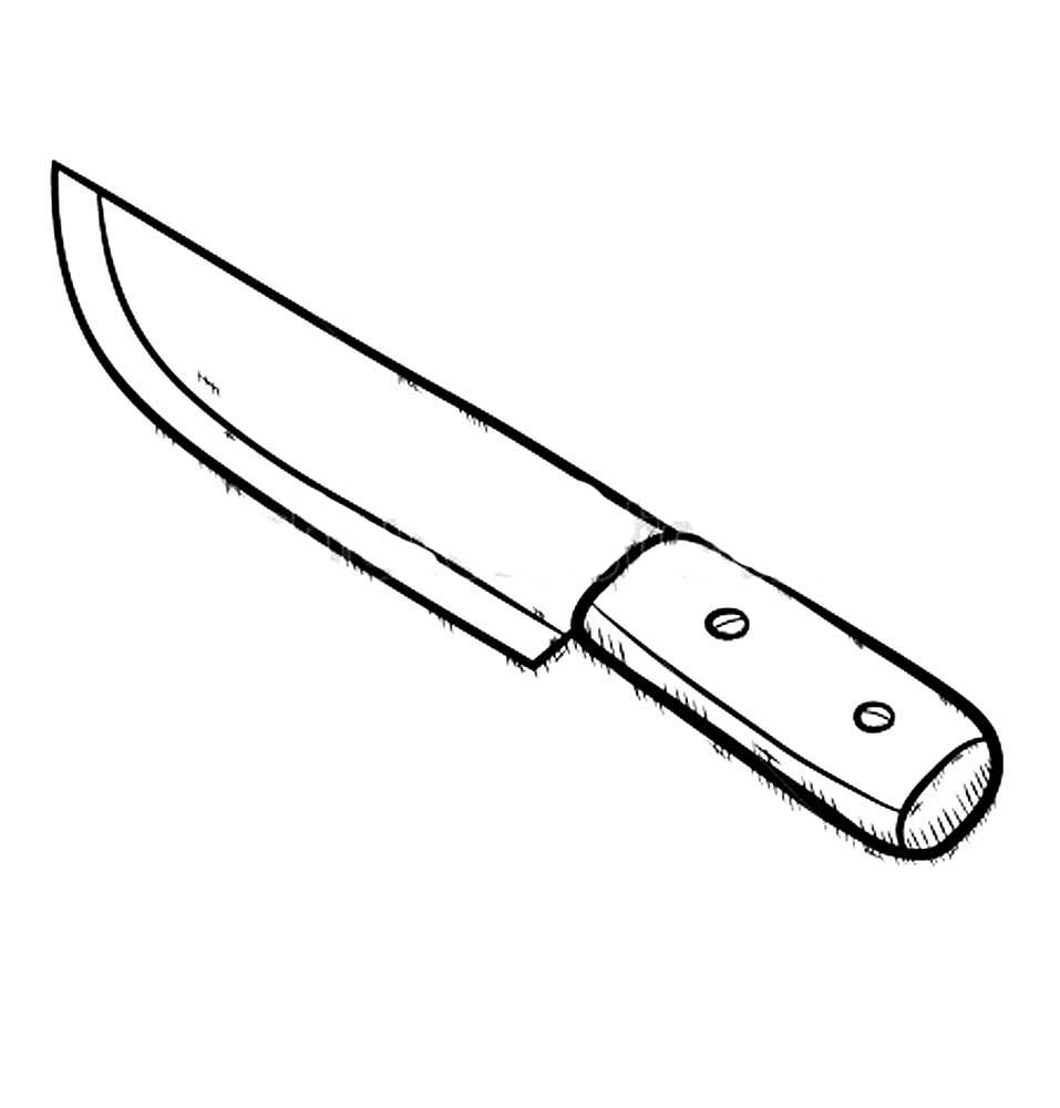 Рисунки охотничьих ножей