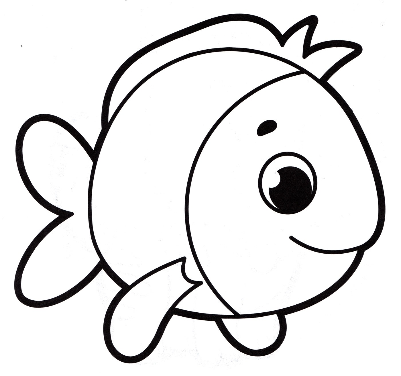Раскраска рыба Изображения – скачать бесплатно на Freepik