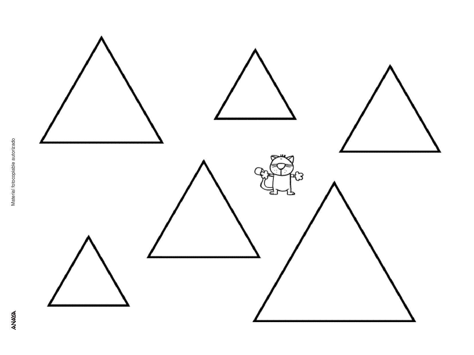 Треугольники разных размеров