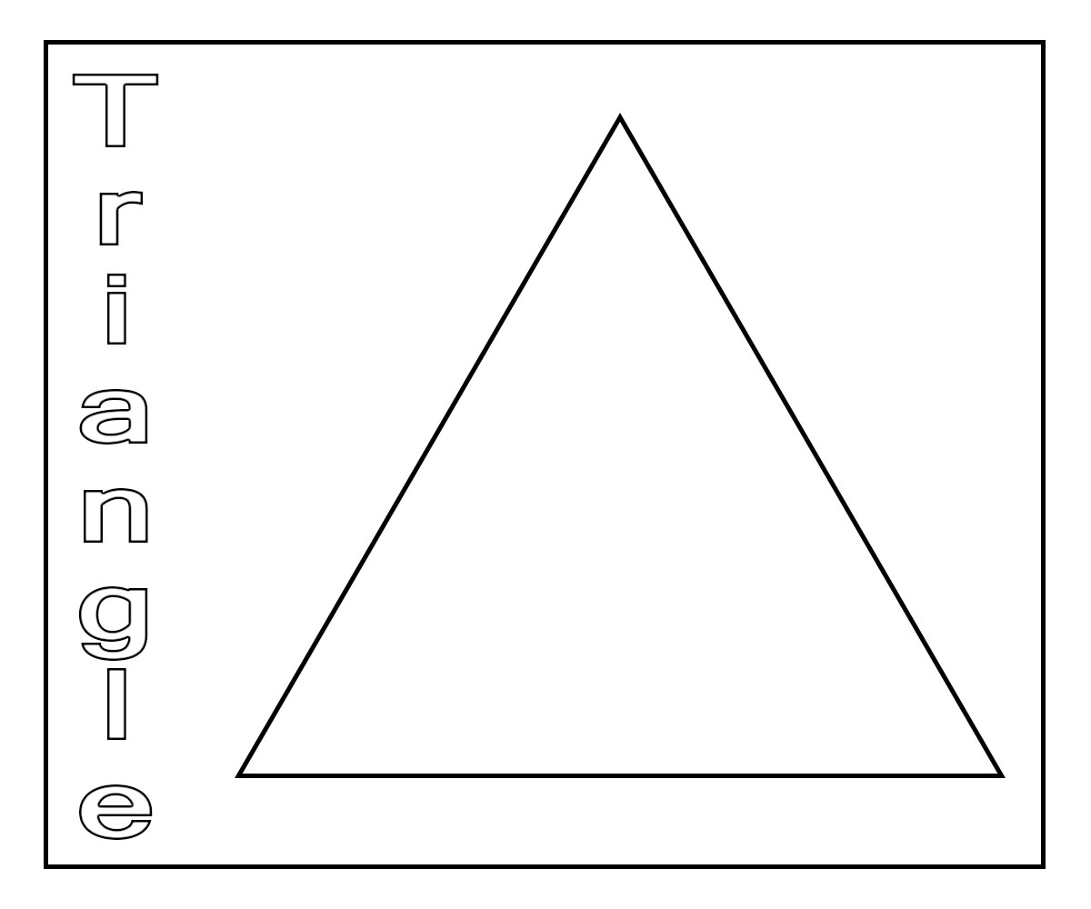Картинки Треугольник для детей (30 шт.) - #