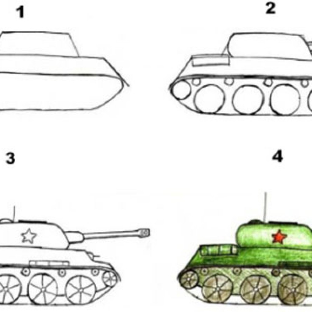 Рисунок кв 1 карандашом поэтапно