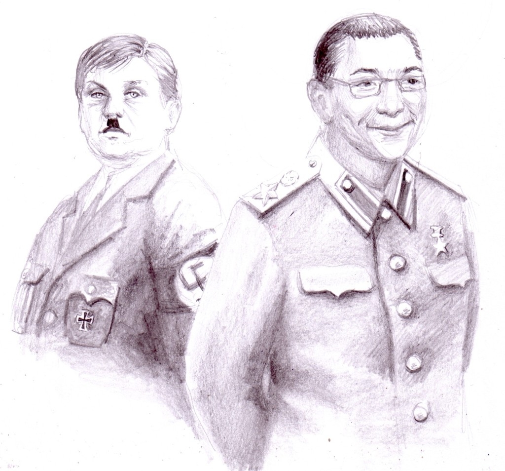 Адольф Гитлер и Сталин арт