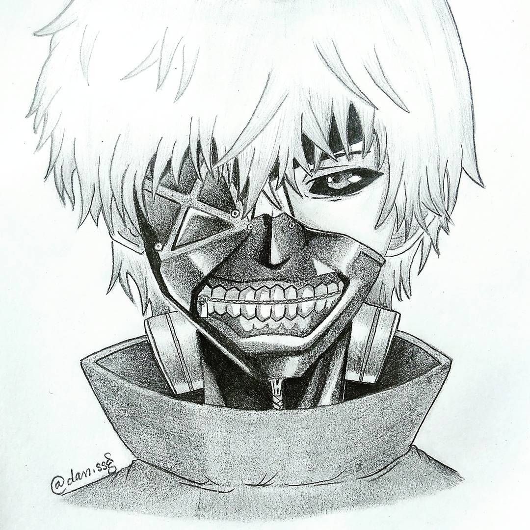 Рисунки kaneki ken