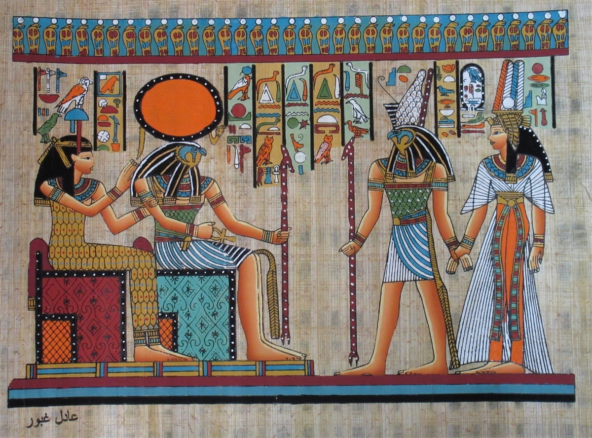 Древний египет жизнь фараона. Богиня Нефертари Египет. Фреска Нефертити древний Египет. Богиня Хатхор на папирусе. Исида Хатхор Нефертари.