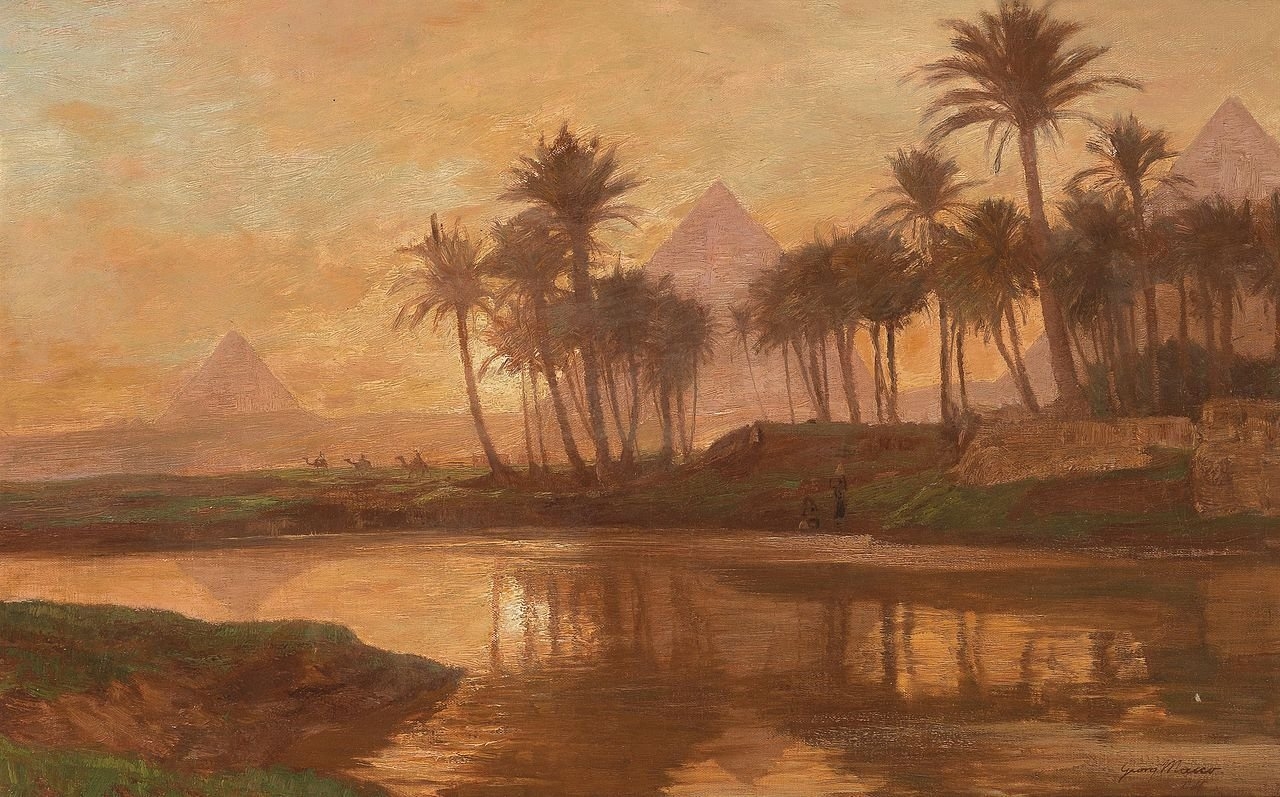 Египет Нил 1899г