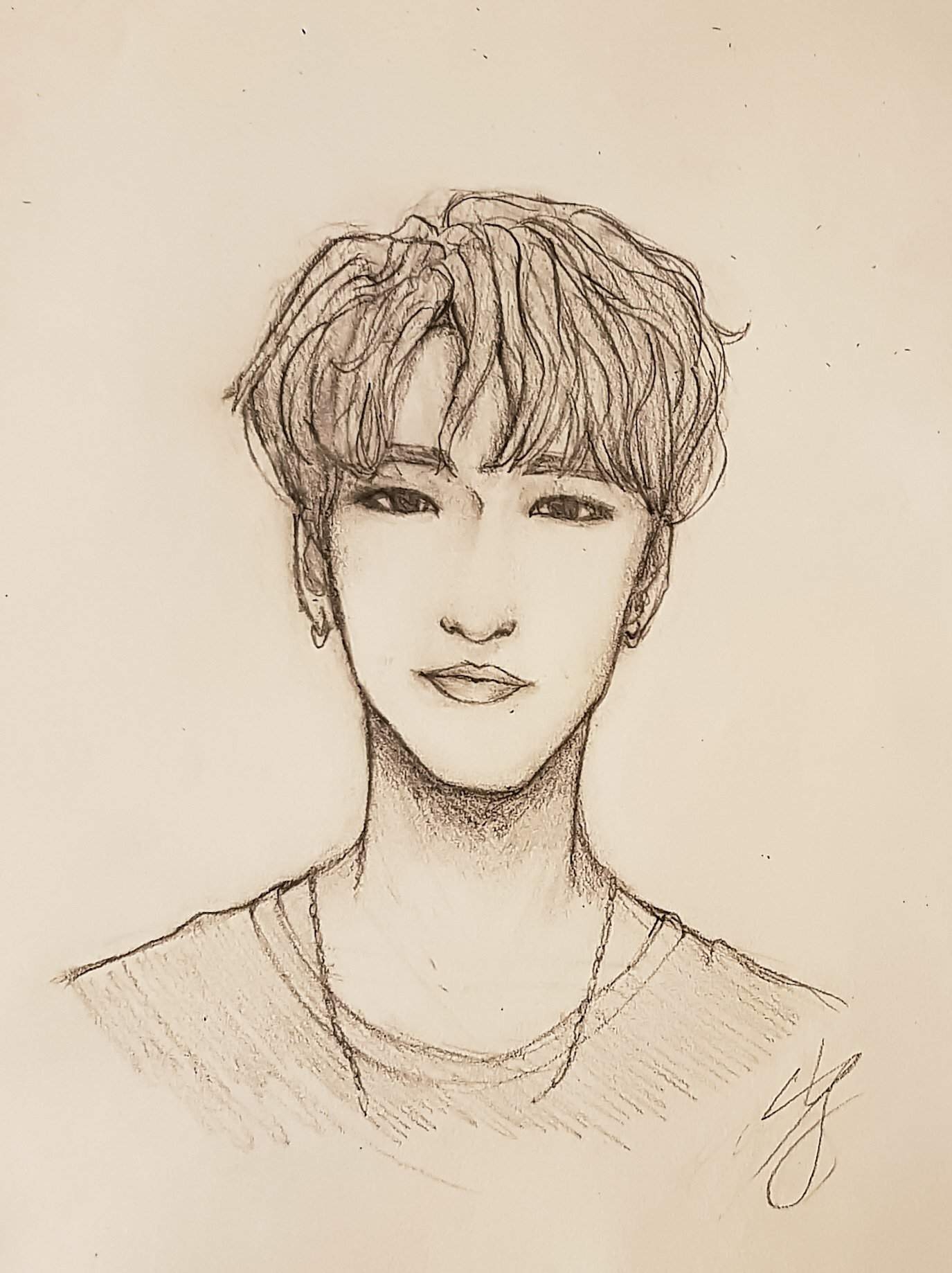 Рисунок stray kids для срисовки