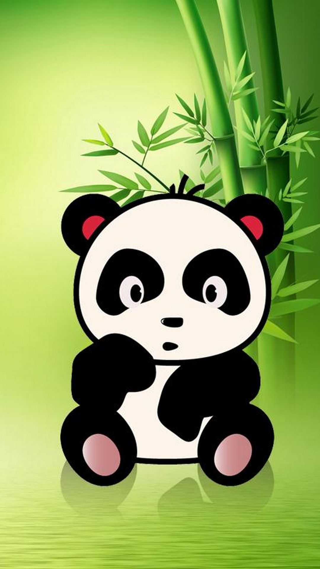 Панда на заставку