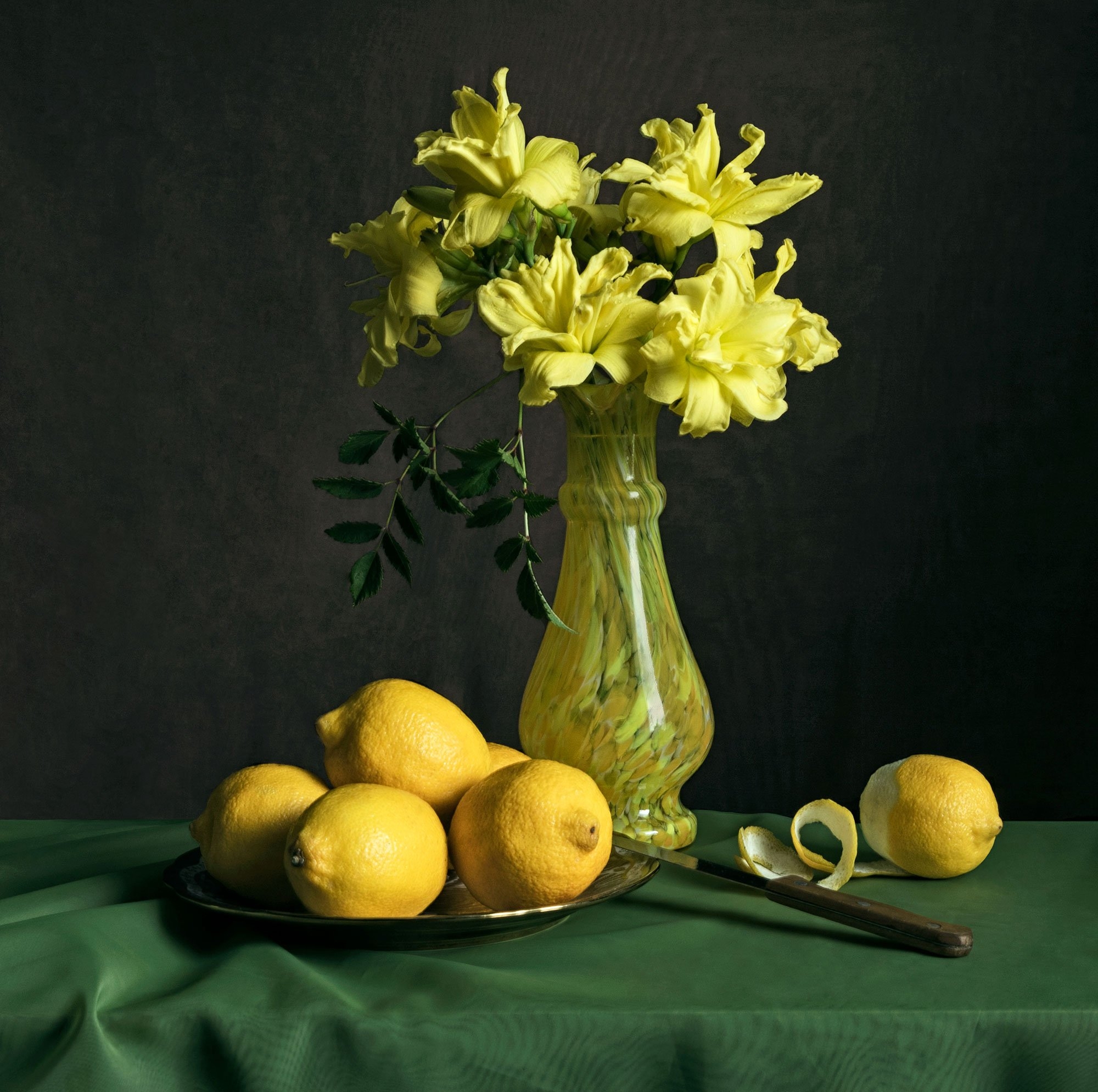 Фотонатюрморты с лимонами