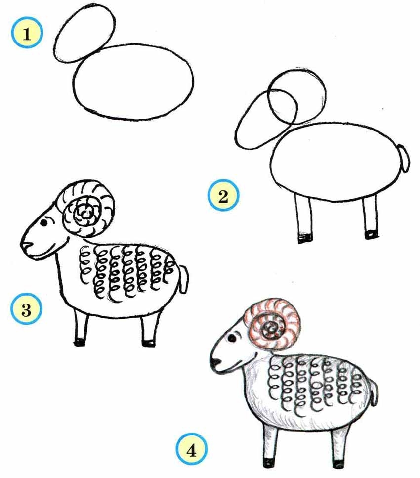 Научиться рисовать животных – Как нарисовать животных поэтапно к�арандашом — Артист-Ойл