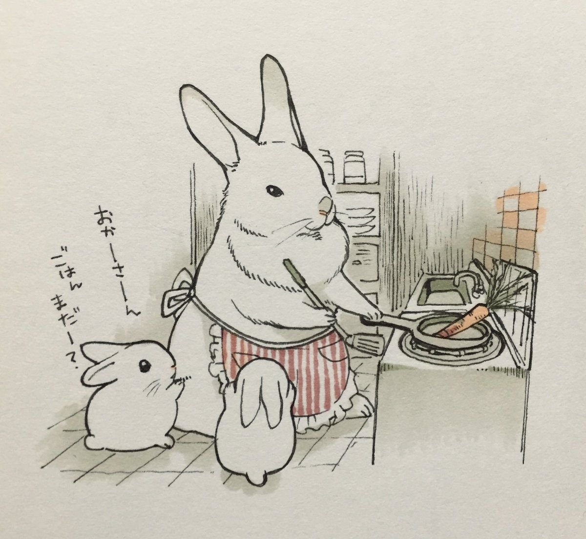 Кролик арт для срисовки