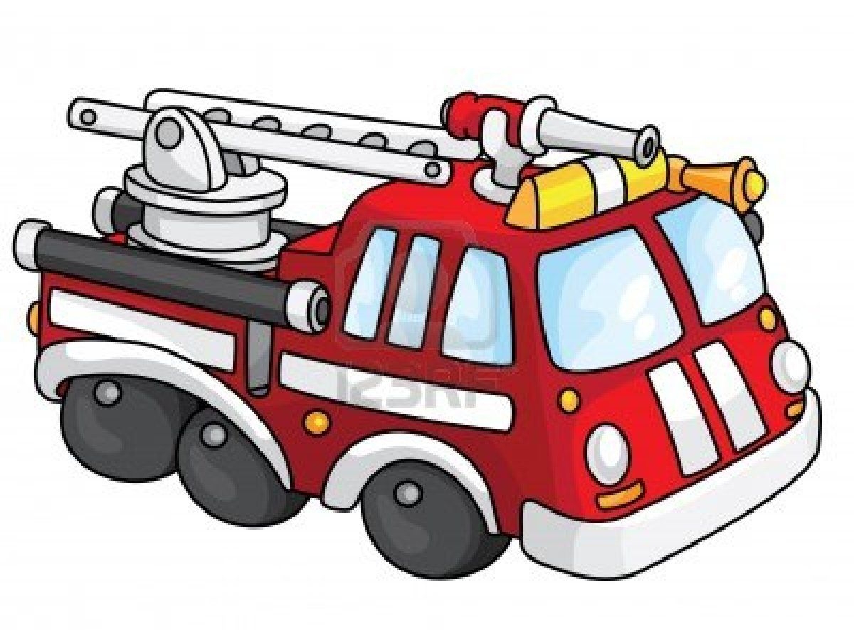 Веселая пожарная машинка