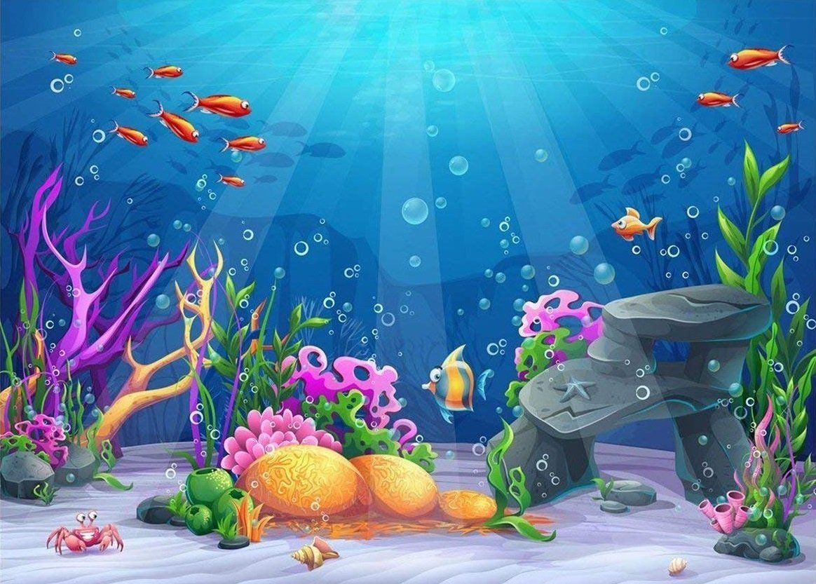 фон подводный мир картинки для детей