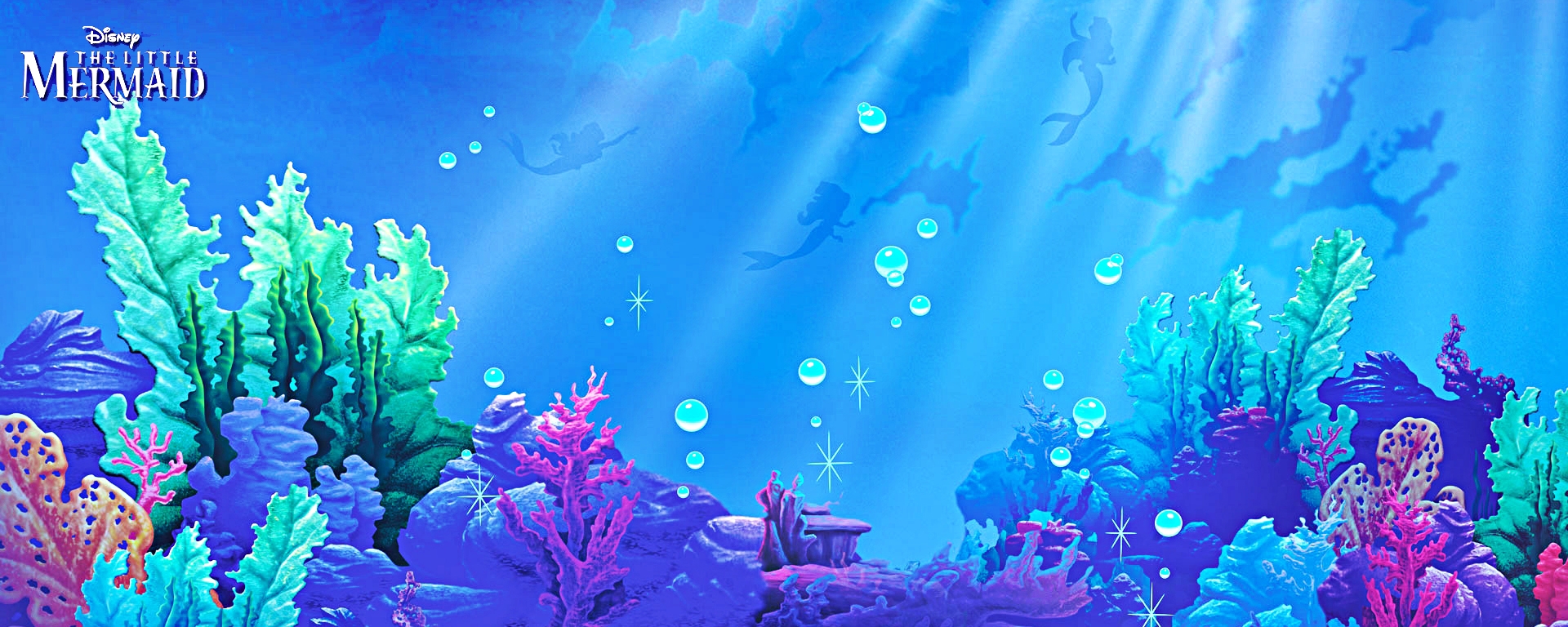 Фон подводный мир для детей