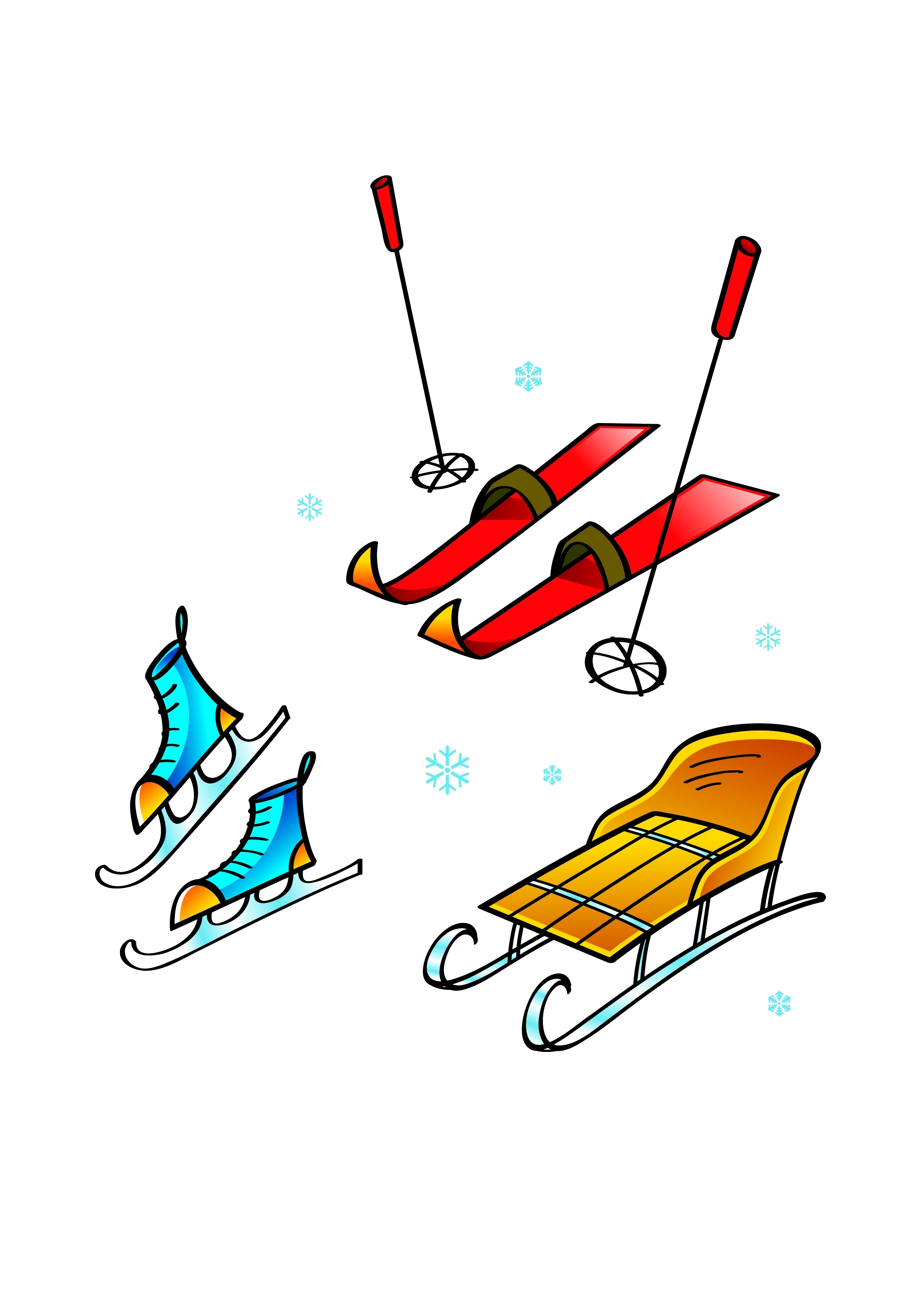 Санки на лыжах