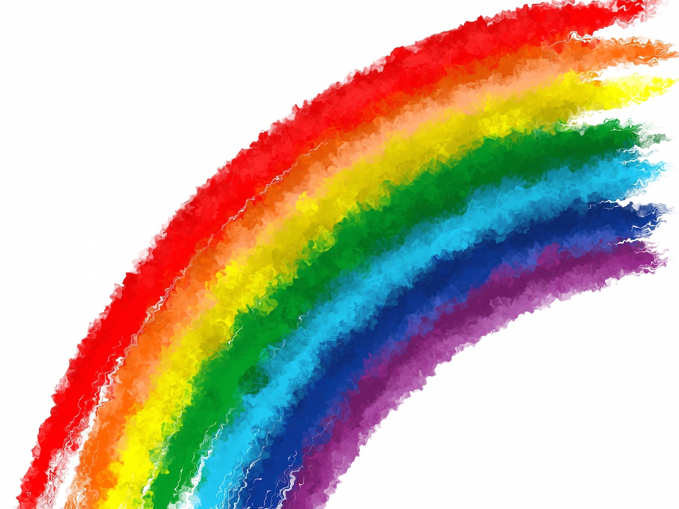 Цвета радуги по порядку фото цветными карандашами для детей 6 7