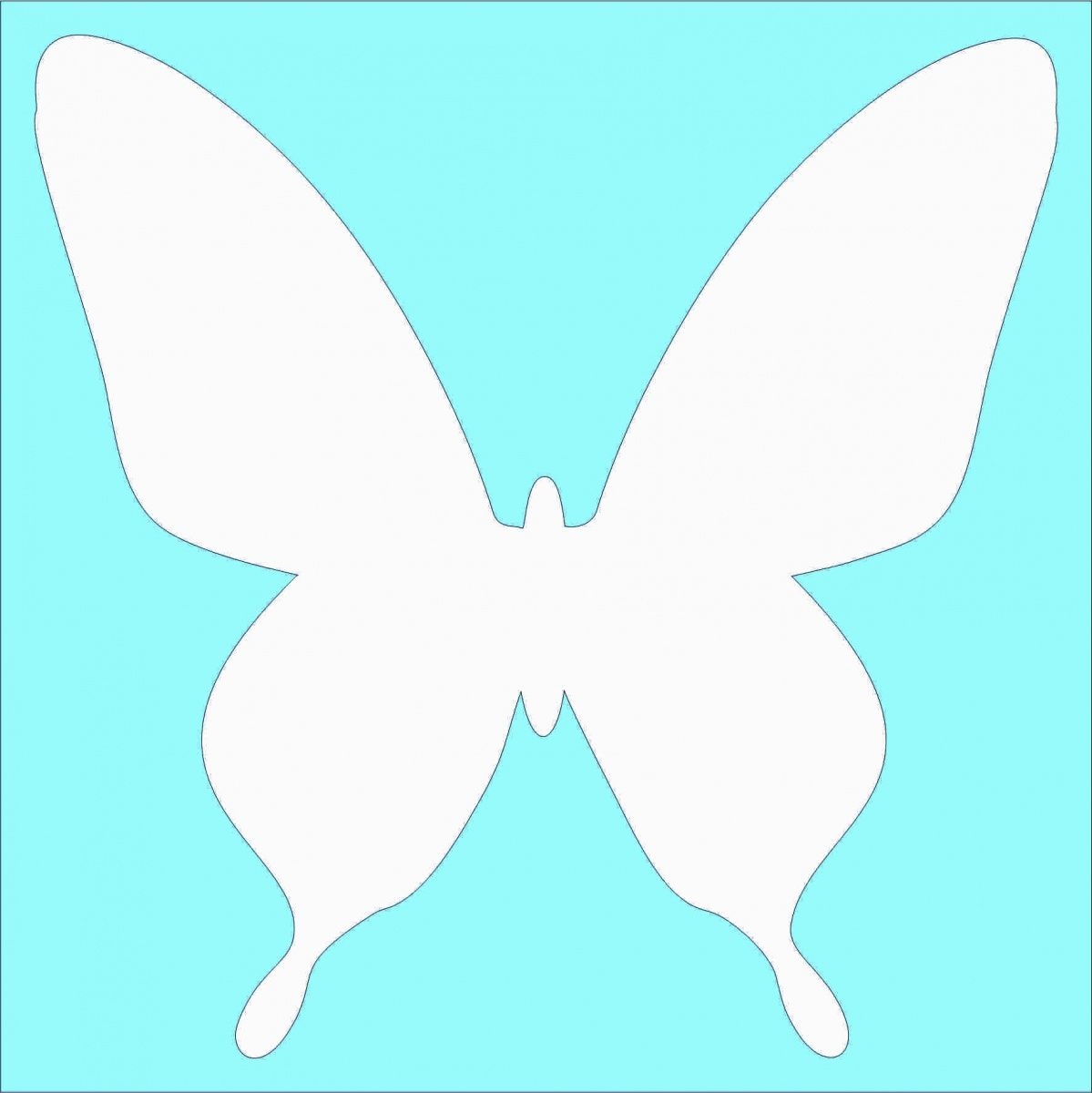 Трафареты бабочек для декора | Онлайн-журнал о ремонте и дизайне