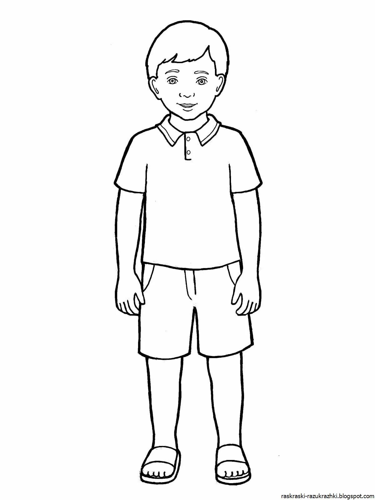 Как нарисовать мальчика поэтапно карандашом для начинающих