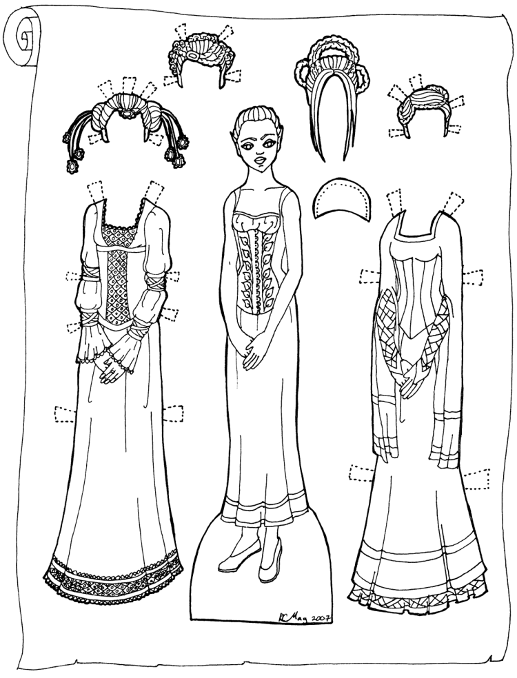 Распечатать костюм. Раскраска царевны с одеждой. Бумажные куклы царевны. Бумажные куклы царевны с одеждой. Куклы одевалки русский костюм раскраска.