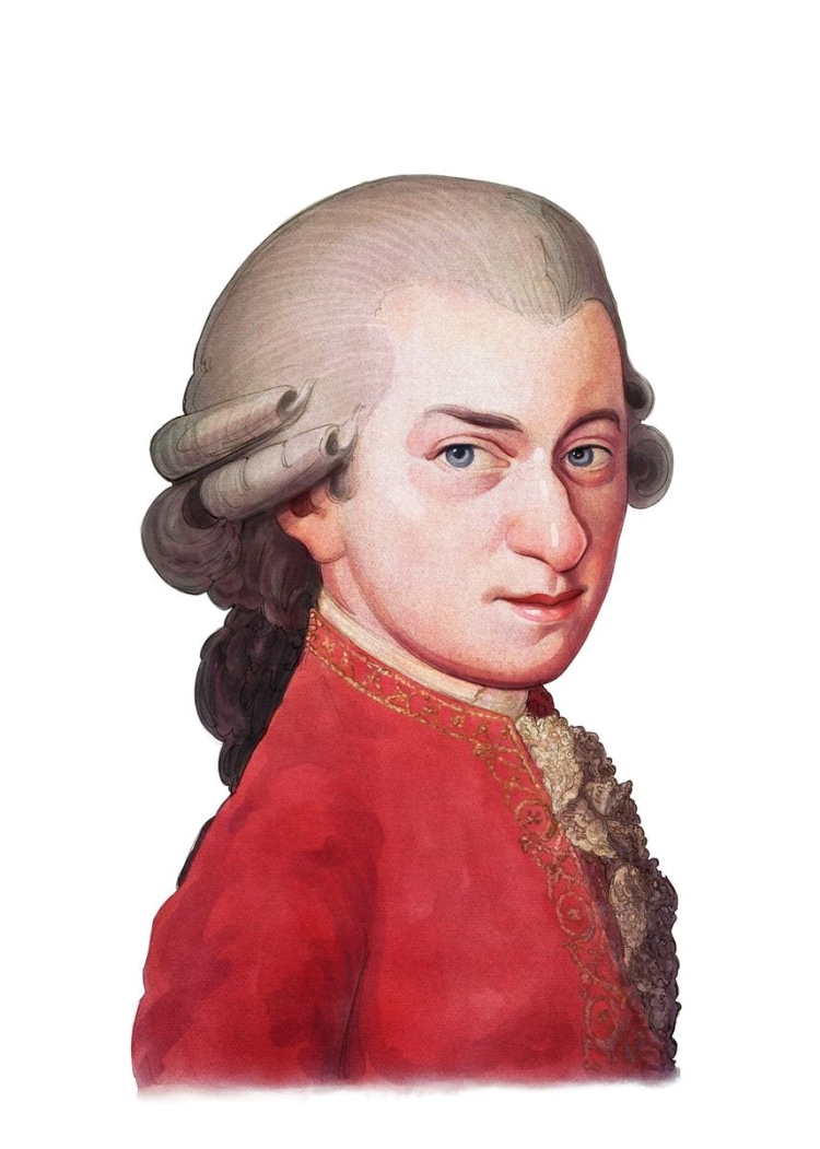 Моцарт акварель