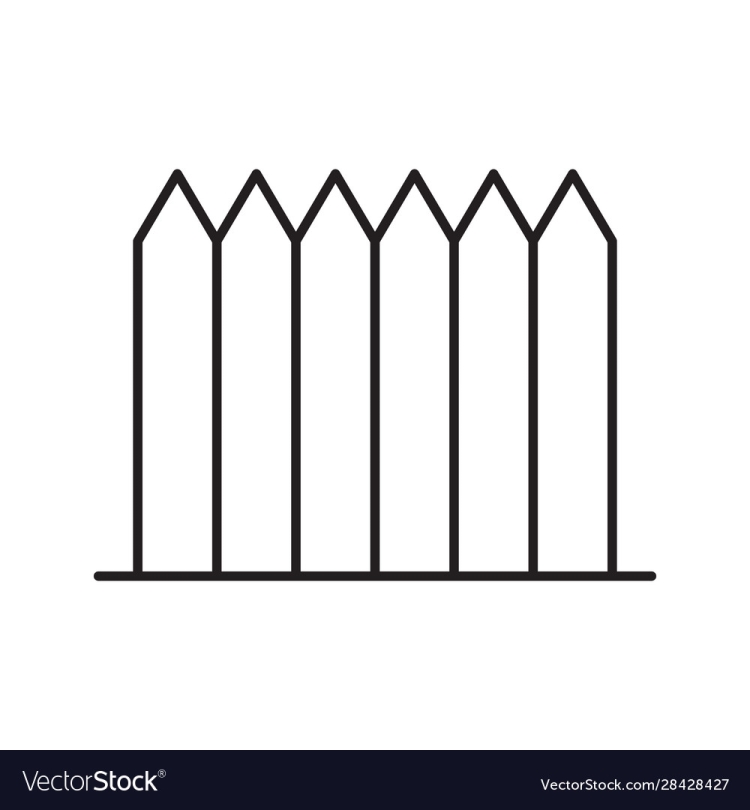 Забор нарисованный