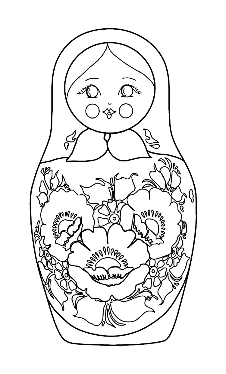 Посадская матрешка / Posad matryoshka