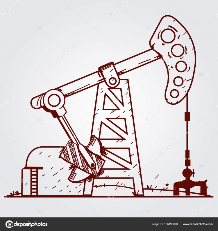 Как нарисовать нефтяника