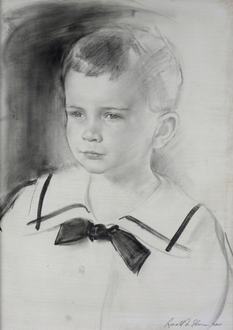 Портрет мальчика карандашом 12 лет
