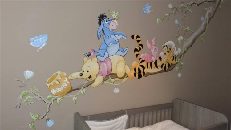 Роспись стен в детской комнате ☛ заказать в России | доступные цены в Санкт-Петербурге