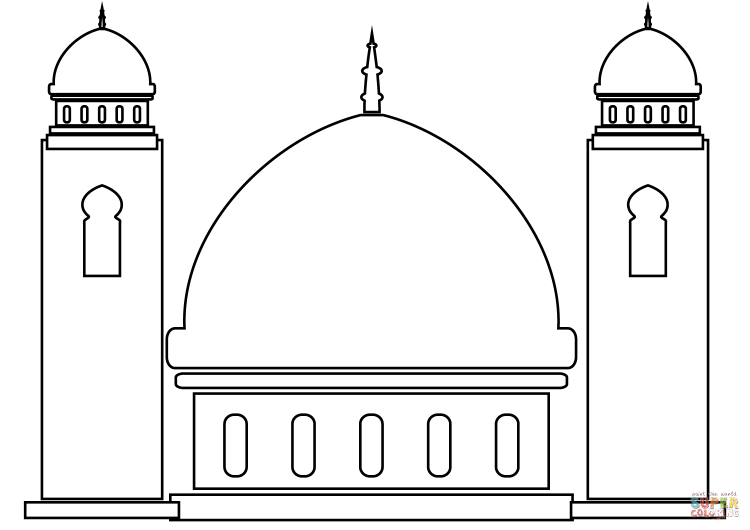 Мечеть эскиз