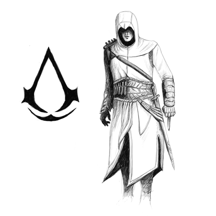 Tattoo Assassin's Creed III - connor & logos | Tips for original gifts