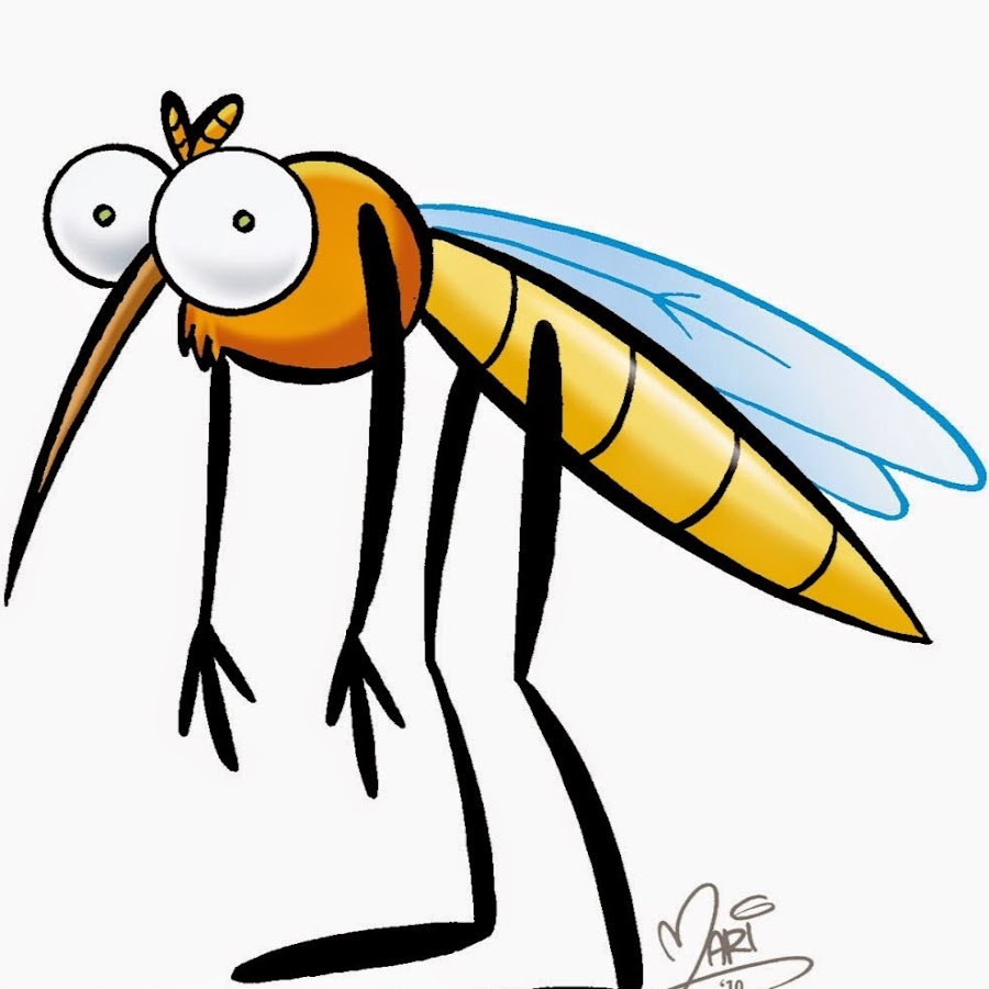 комар мультяшный картинки