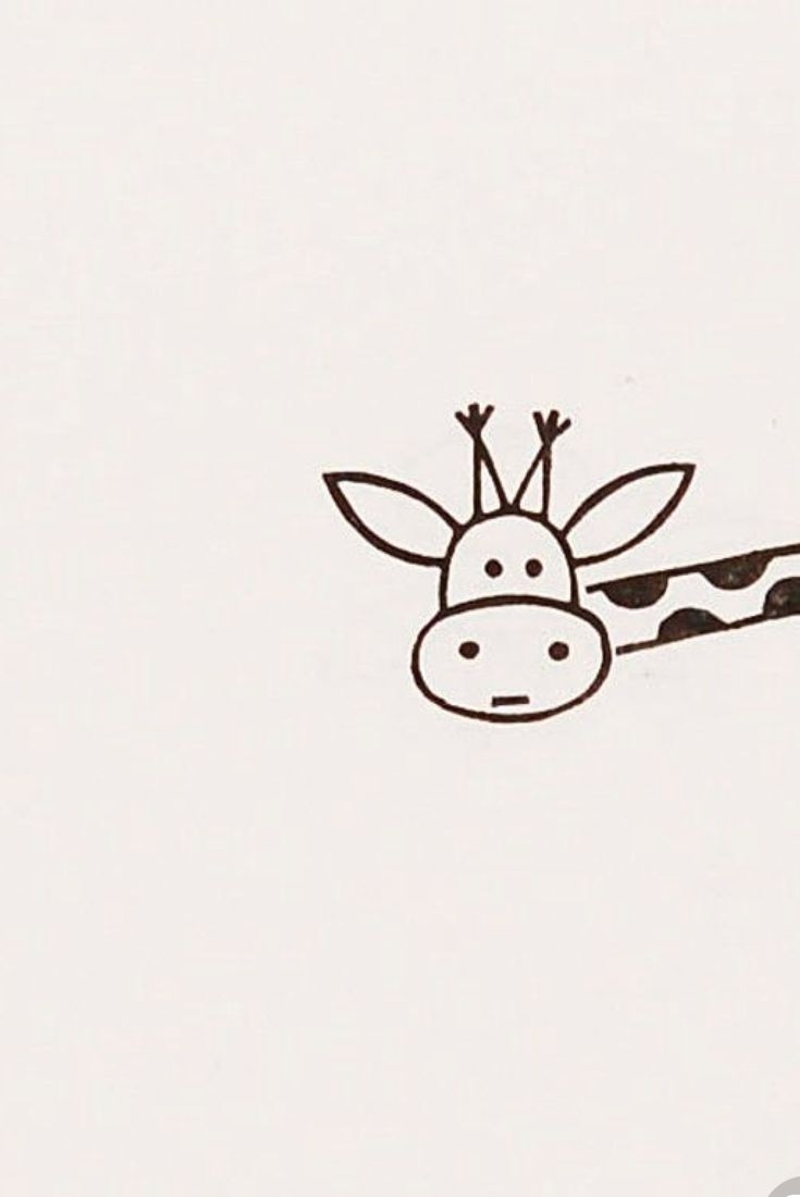 Простые рисунки животных для детей - 67 фото