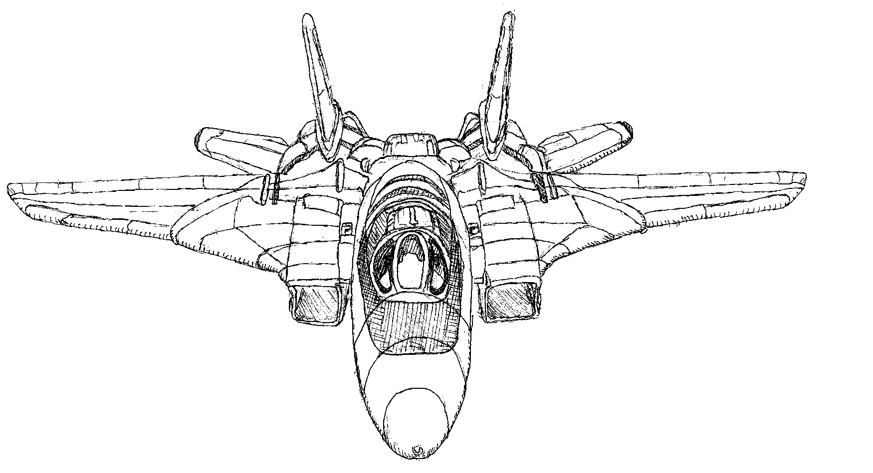 F-14 чертежи